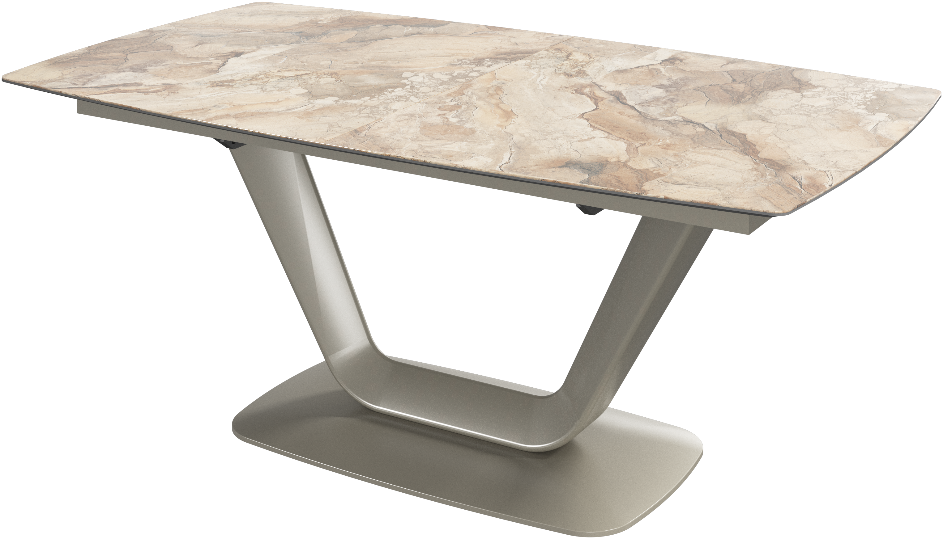 【みかん】Alicante 伸張式ダイニングテーブル　左天板 みかん】Alicante 伸張式ダイニングテーブル 左天板 Alicante